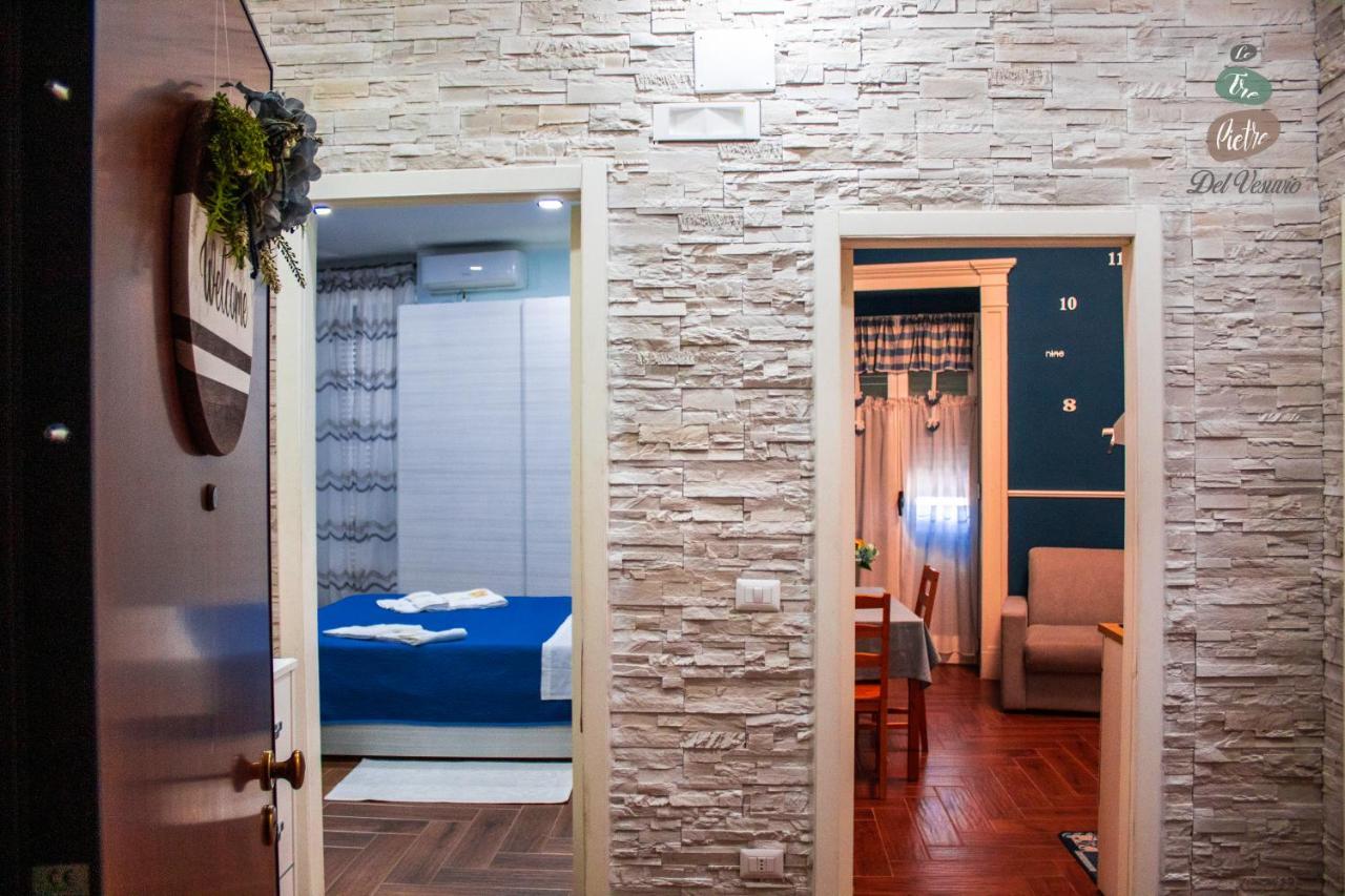 Apartamento Le Tre Pietre Del Vesuvio Pompeya Exterior foto