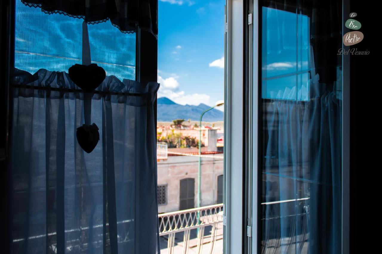 Apartamento Le Tre Pietre Del Vesuvio Pompeya Exterior foto